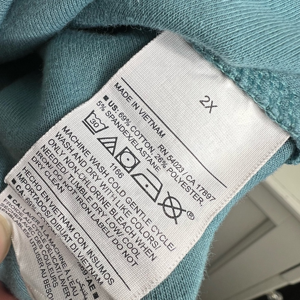 Old Navy Dynamic Fleece Crew Neck Size 2X - Picture 5 of 7